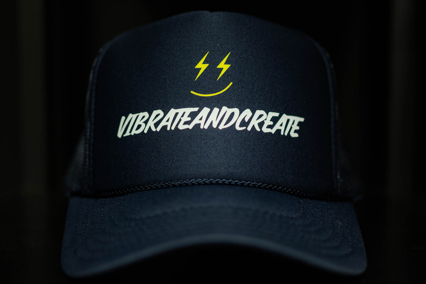 VibrateAndCreate OG Navy Foam Trucker