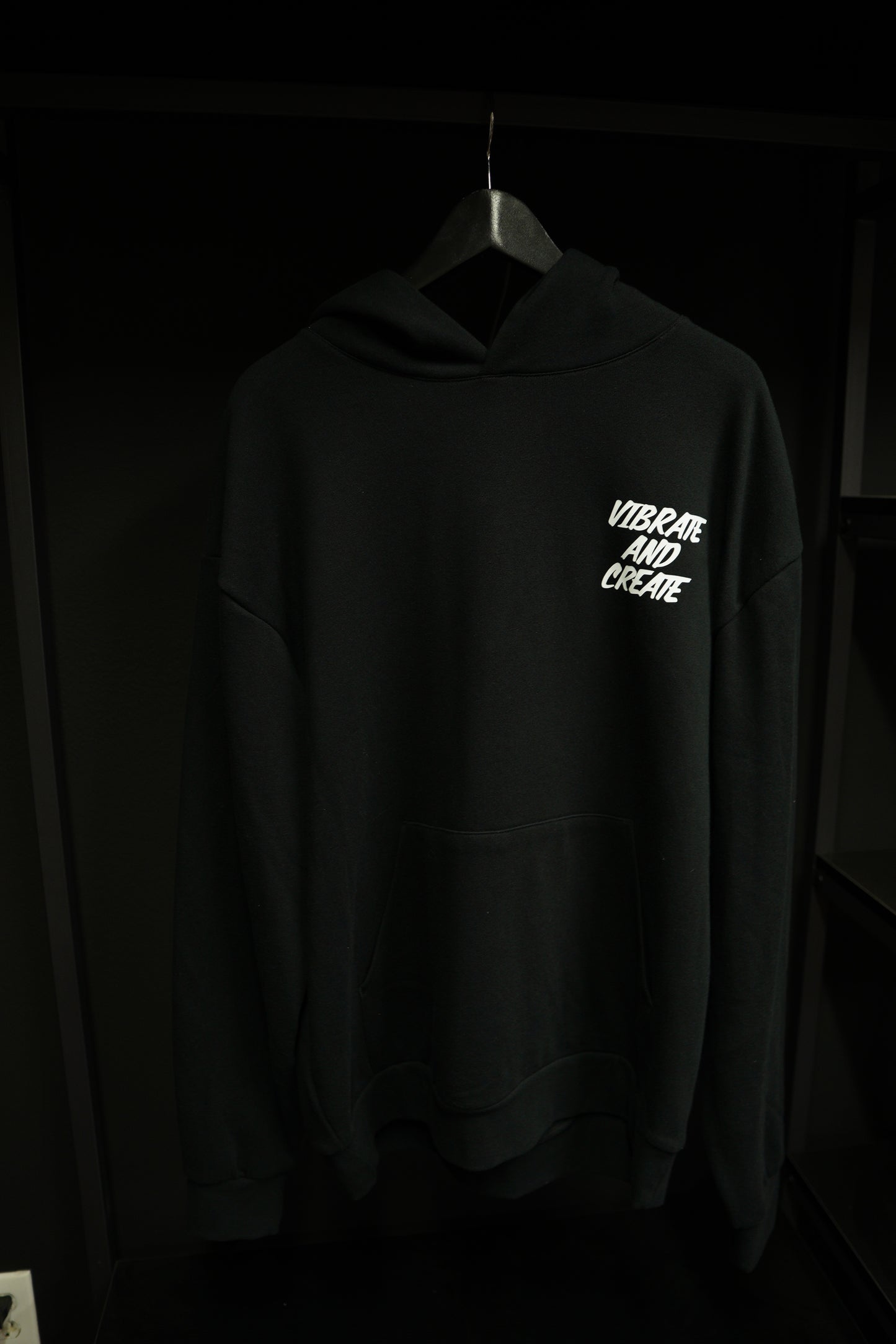 Classic Smile Hoodie Black