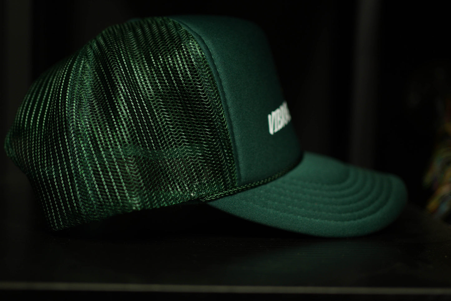 VibrateAndCreate OG Green Foam Trucker Snapback