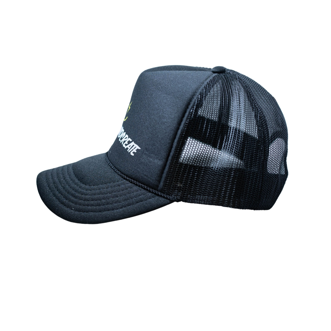 VibrateAndCreate OG Foam Trucker Black