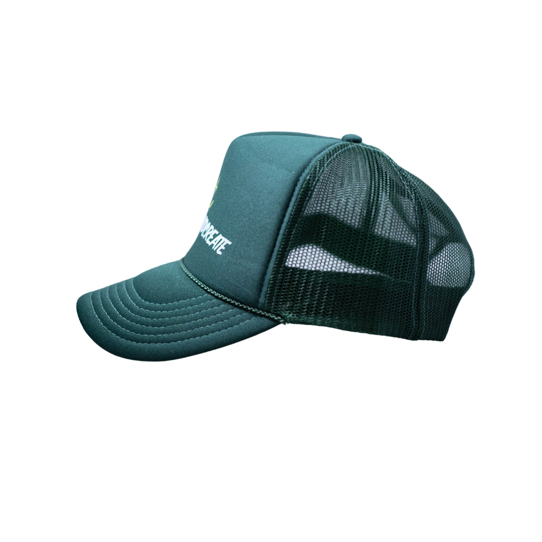 VibrateAndCreate OG Foam Trucker Green